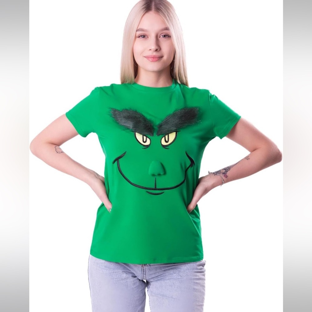 Adult Green Monster Graphic T-Shirt by ComfyCamper size Large